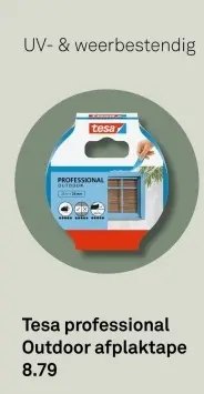 Aanbieding: Tesa professional Outdoor afplaktape