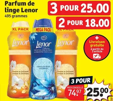Offre: Parfum de Linge Lenor