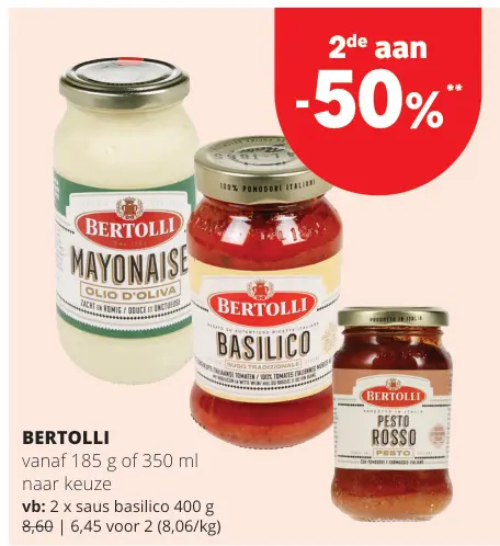 Promotie: Bertolli