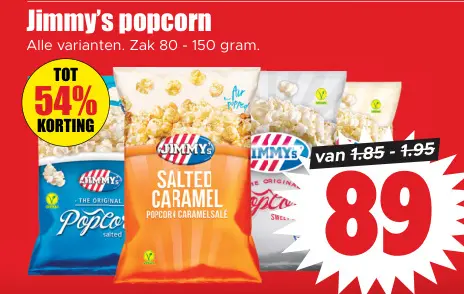 Aanbieding: popcorn
