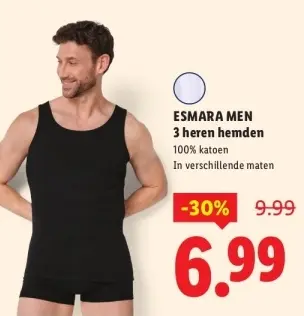 Aanbieding: 3 heren hemden