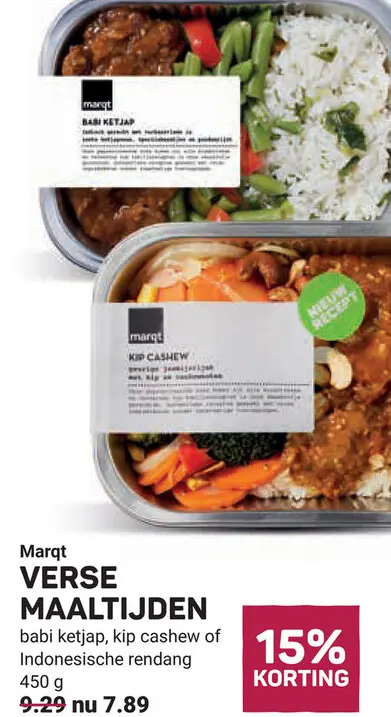 Aanbieding: Verse maaltijden