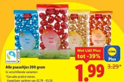 Aanbieding: Paaseitjes