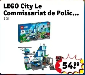 Offre: LEGO City Le Commissariat de Police