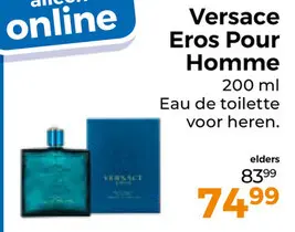 Aanbieding: Versace Eros Pour Homme