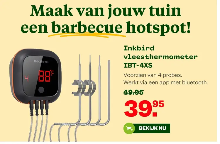 Aanbieding: vleesthermometer IBT-4XS