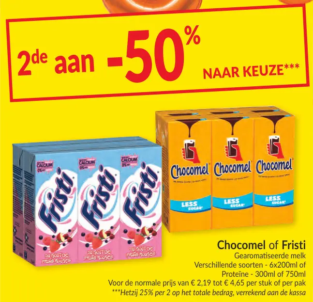 Promotie: Cocomel of Fristi