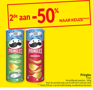 Aanbieding: Pringles Chips