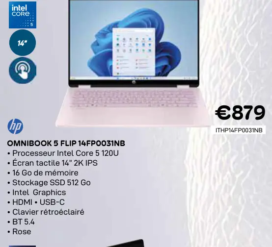 Offre: Omnibook 5 flip 14fp0031nb
