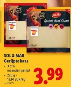 Promotie: Gerijpte kaas