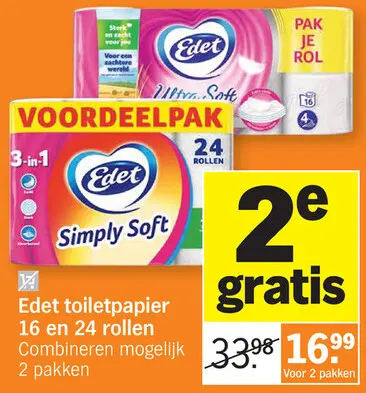 Promotie: toiletpapier