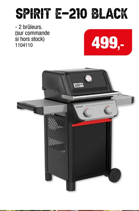 Offre: Weber Spirit E-210 barbecue au gaz