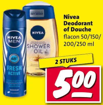 Aanbieding: Deodorant of Douche