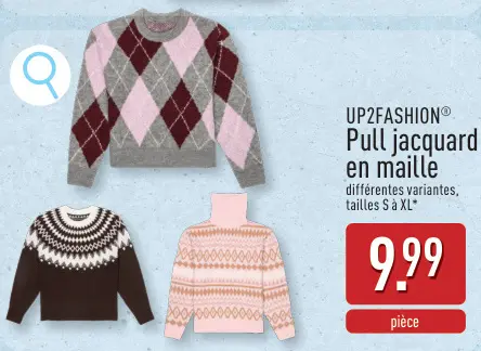 Offre: Pull jacquard en maille