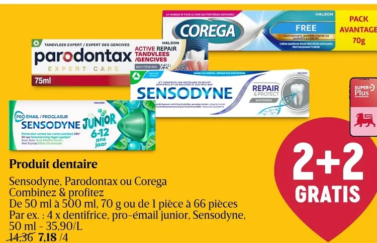 Offre: Produit dentaire