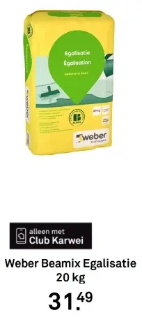 Aanbieding: Beamix Egalisatie 20 kg