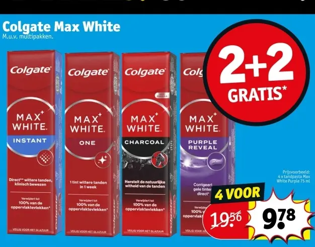 Promotie: Colgate Max White