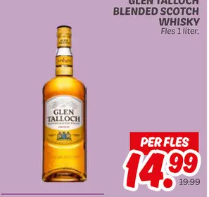 Aanbieding: Glen Talloch Blended Scotch Whisky