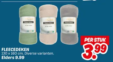 Aanbieding: Fleecedeken