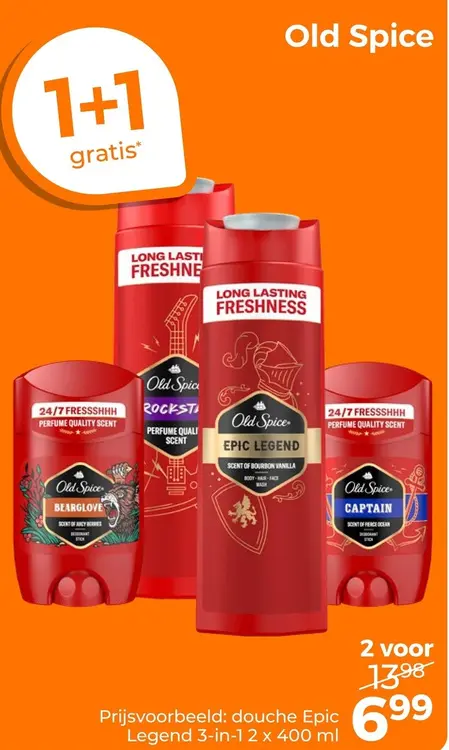Aanbieding: Douche Epic Legend 3-in-1