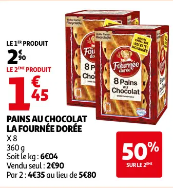 Promotie: Pains au chocolat