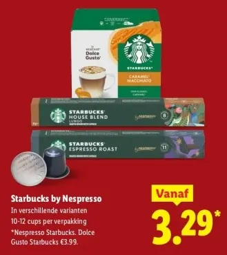 Aanbieding: Starbucks by Nespresso