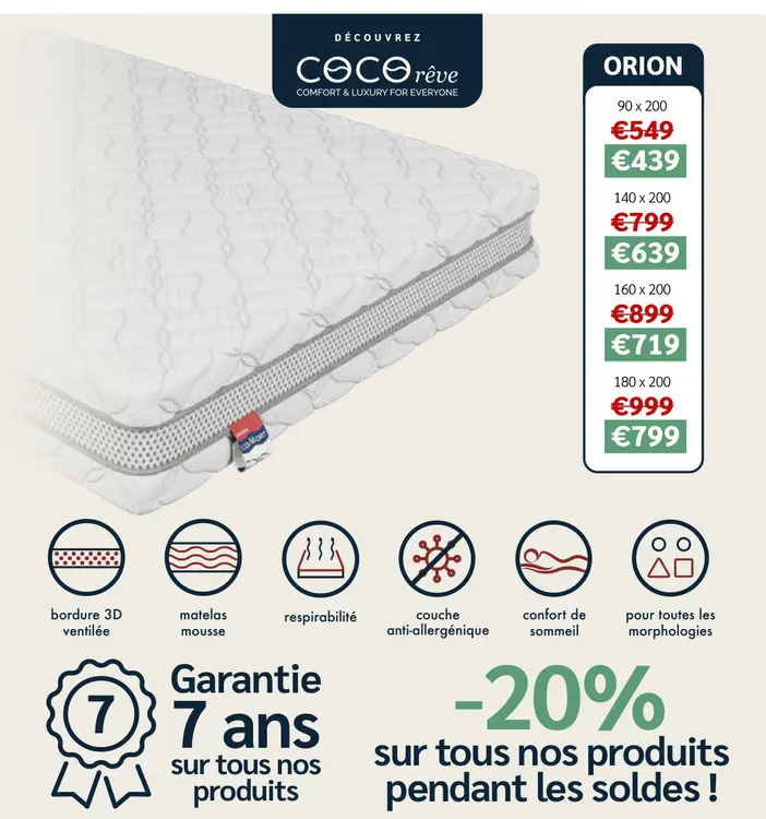 Offre: Orion