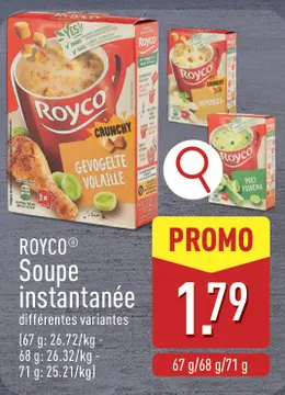 Offre: Soupe instantanée