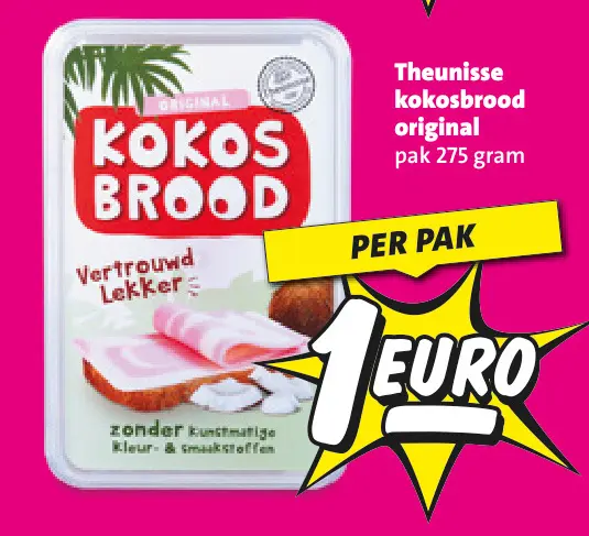 Aanbieding: Kokosbrood original