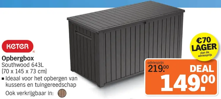 Aanbieding: Opbergbox Southwood