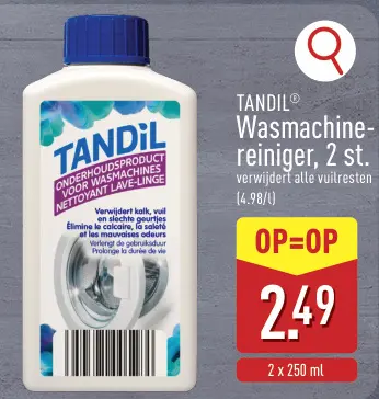Promotie: Wasmachine-reiniger