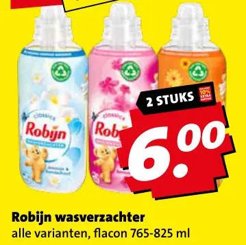 Aanbieding: Robijn wasverzachter