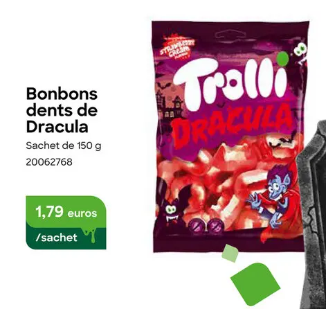 Offre: Bonbons dents de Dracula