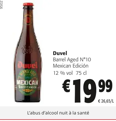 Offre: Barrel Aged N°10 Mexican Edición