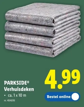 Promotie: Verhuisdeken