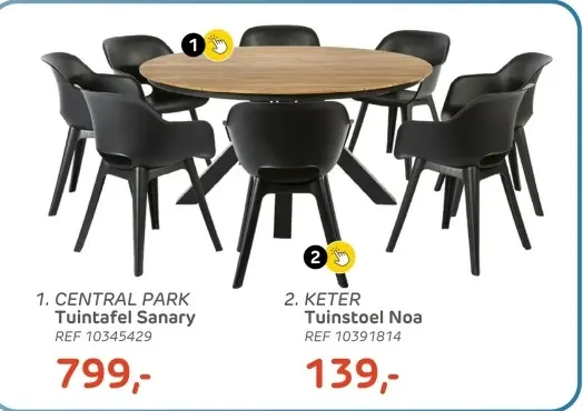 Promotie: Tuintafel Sanary