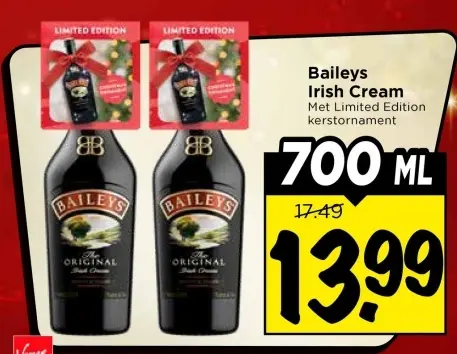 Aanbieding: Baileys Irish Cream