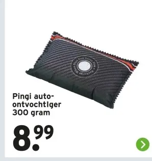 Aanbieding: Pingi auto-ontvochtiger