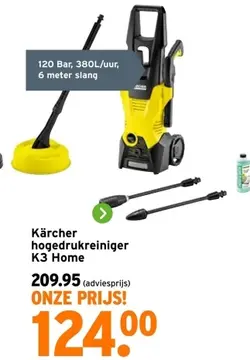 Aanbieding: Kärcher hogedrukreiniger K3 Home