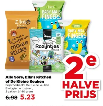 Aanbieding: Alle Sore, Ella's Kitchen of De Kleine Keuken