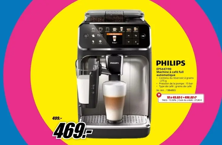 Offre: Machine à café full automatique