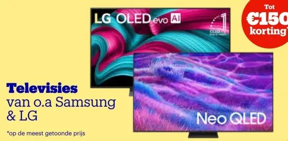Aanbieding: Televisies