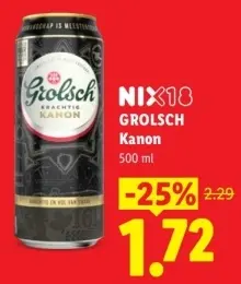 Aanbieding: Grolsch Kanon