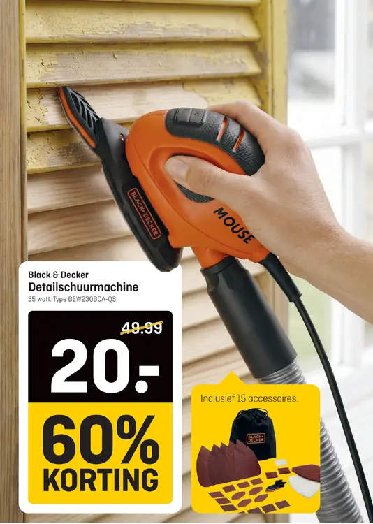 Aanbieding: Detailschuurmachine