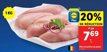 Offre: Filets de poitrine de poulet