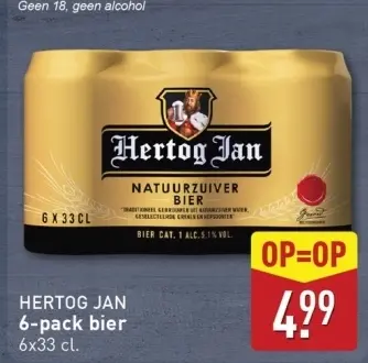 Aanbieding: Hertog jan