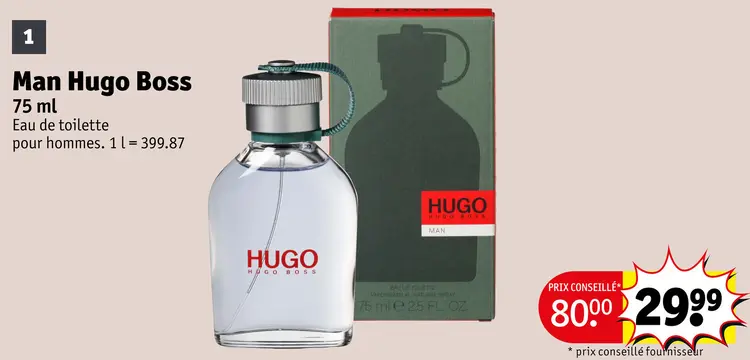 Offre: Man Hugo Boss