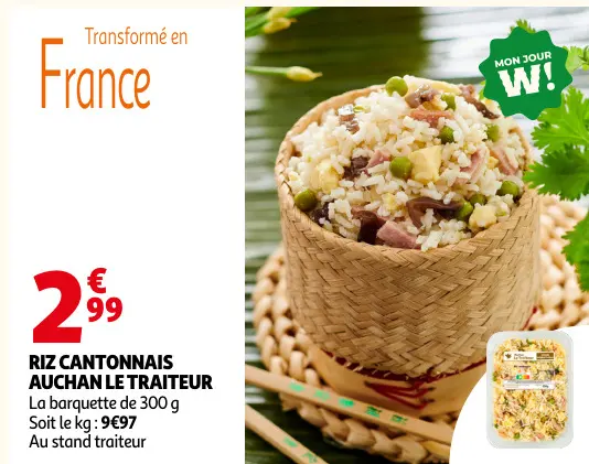 Offre: Riz cantonnais