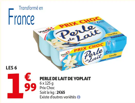 Aanbieding: Perle de lait