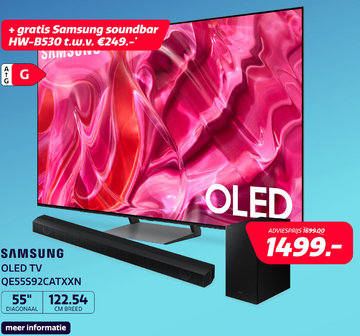 Aanbieding: Samsung 55 INCH OLED 4K SMART TV S92C (2023)